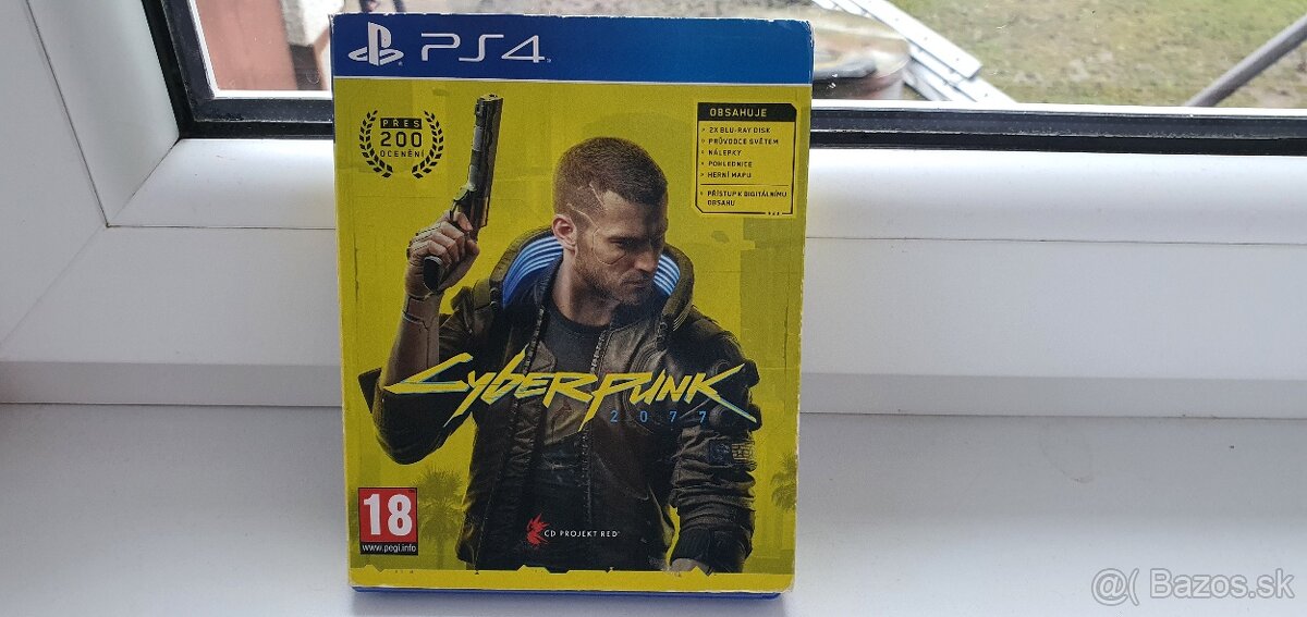 Cyberpunk 2077 ps4 komplet aj nálepky - 4