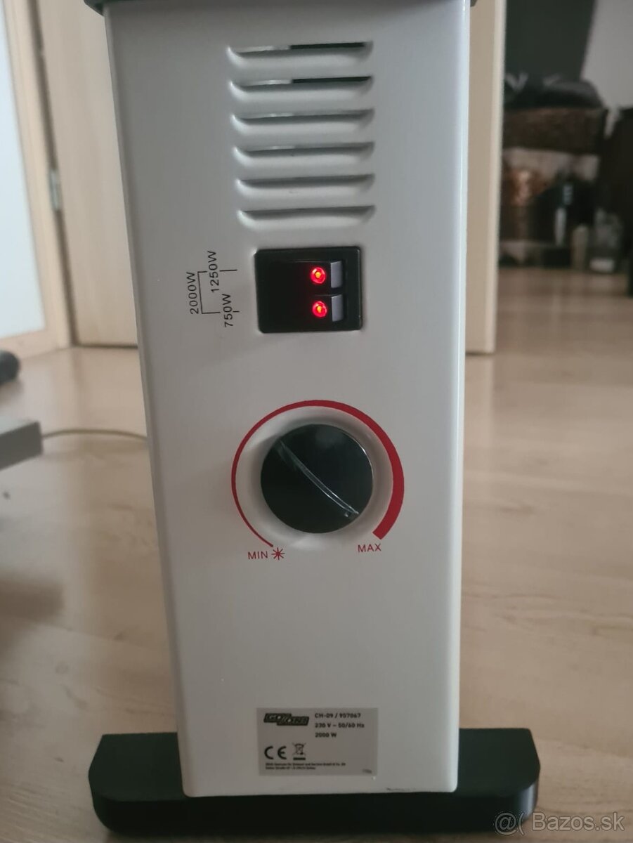 Elektrický ohrievač (konvektor) - 4