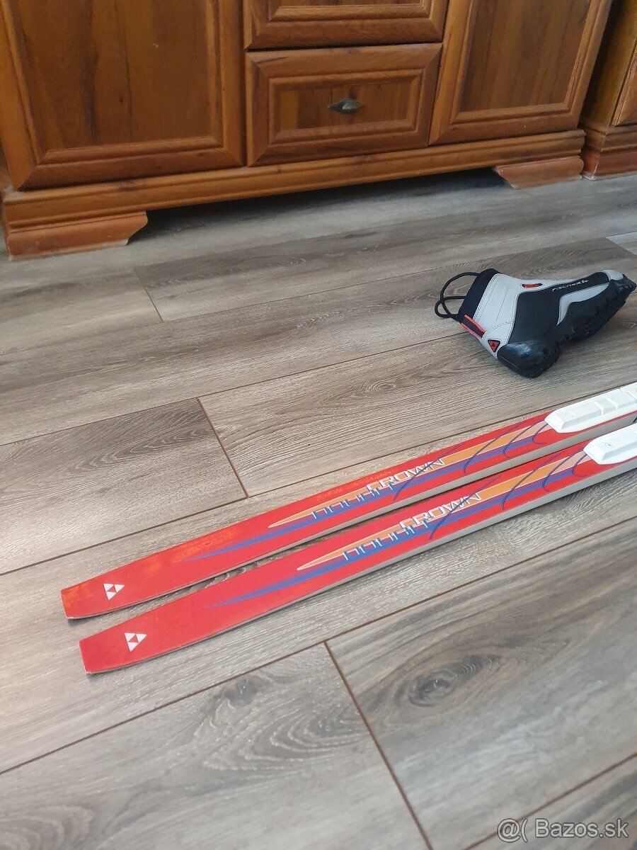 Predam bezkovy set,Fischer,185 cm,SNS,c.41,supiny - 4