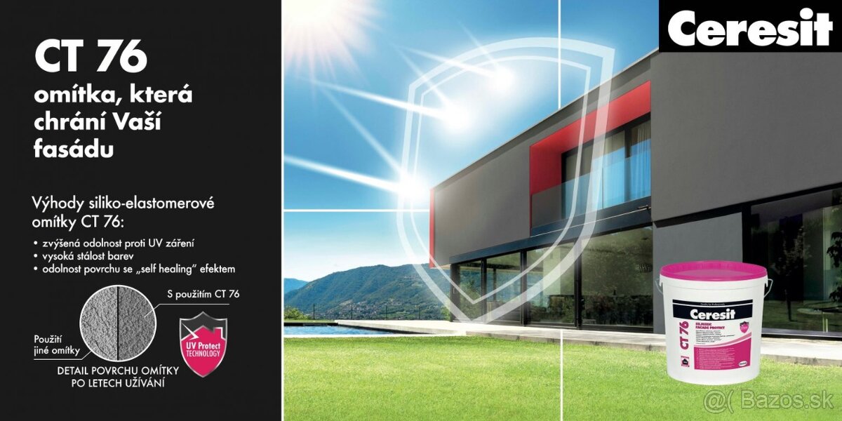 Fasádna omietka Ceresit CT 76 - 4