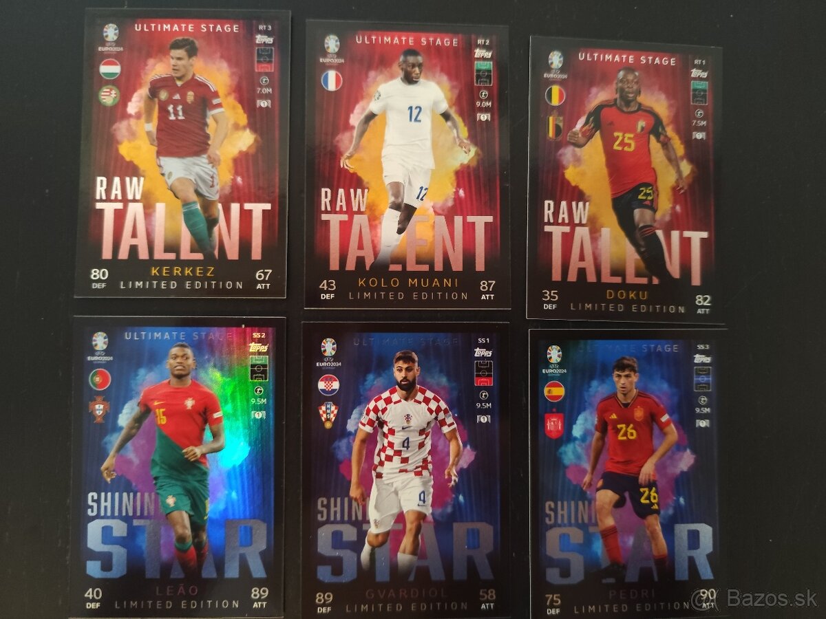 Futbalové kartičky - Limit Edition Ultimate Stage - 4
