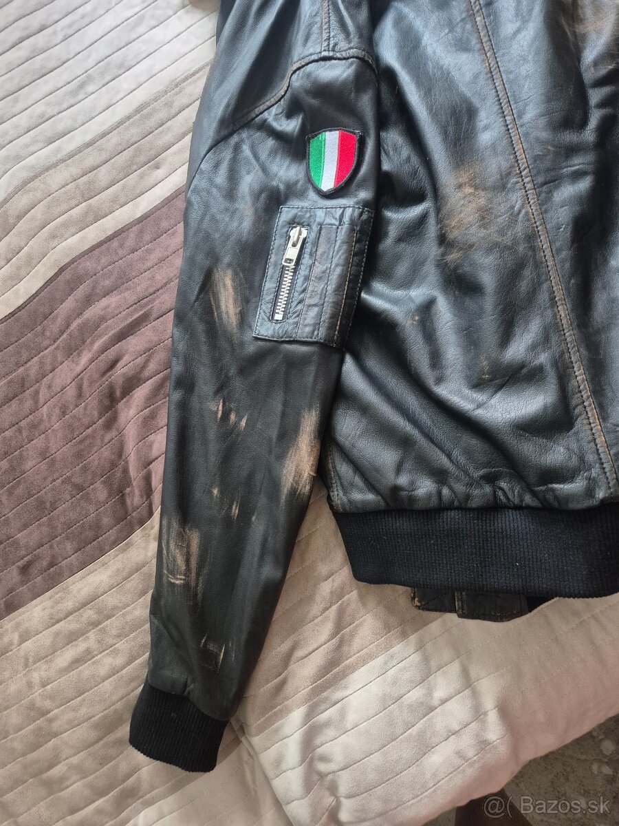 Krásna kožená bunda - 4