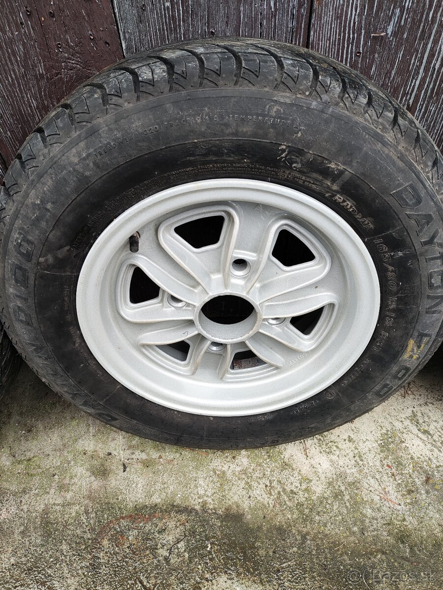 Predám kolesá 5ks Kopretiny 4x130. - 4