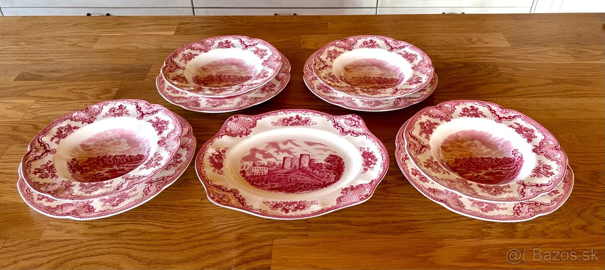 Starý anglický jídelní porcelán - 4