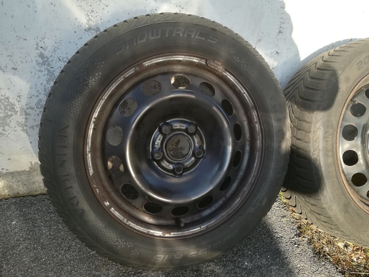 Zimne pneu na diskoch 205/55 R16 Sada 4ks - 4