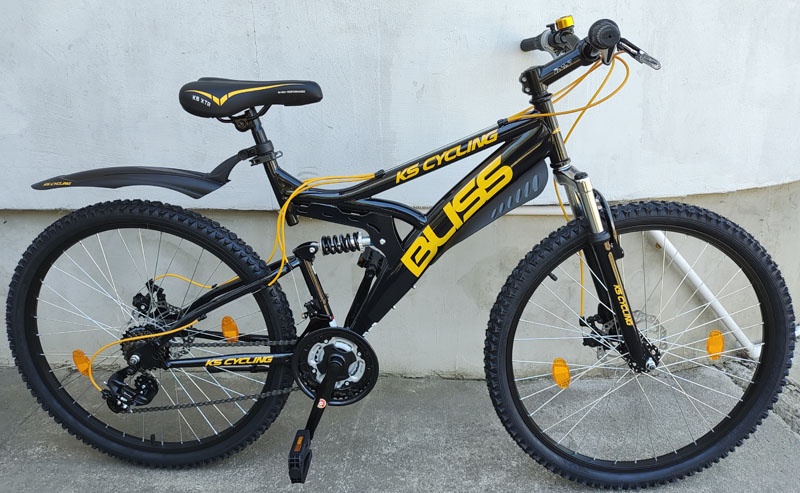 Celoodprúžený horský bicykel 18,5 rám - 4