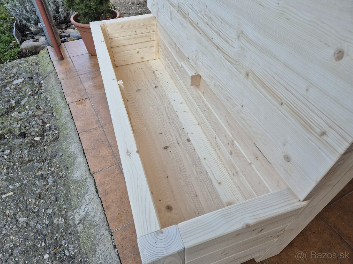 Lavička s úložným priestorom ( masív) - 4