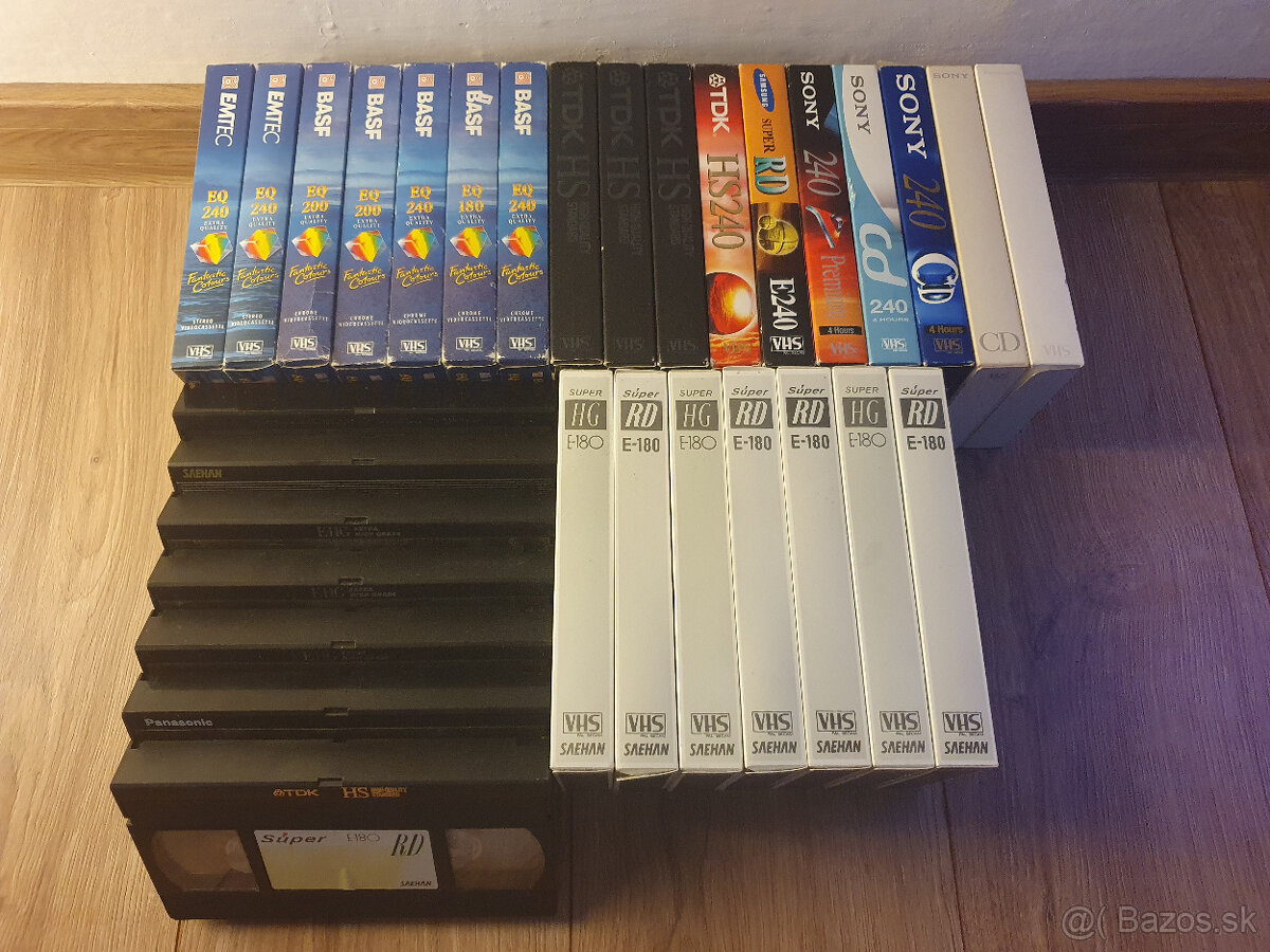VHS kazety - 4