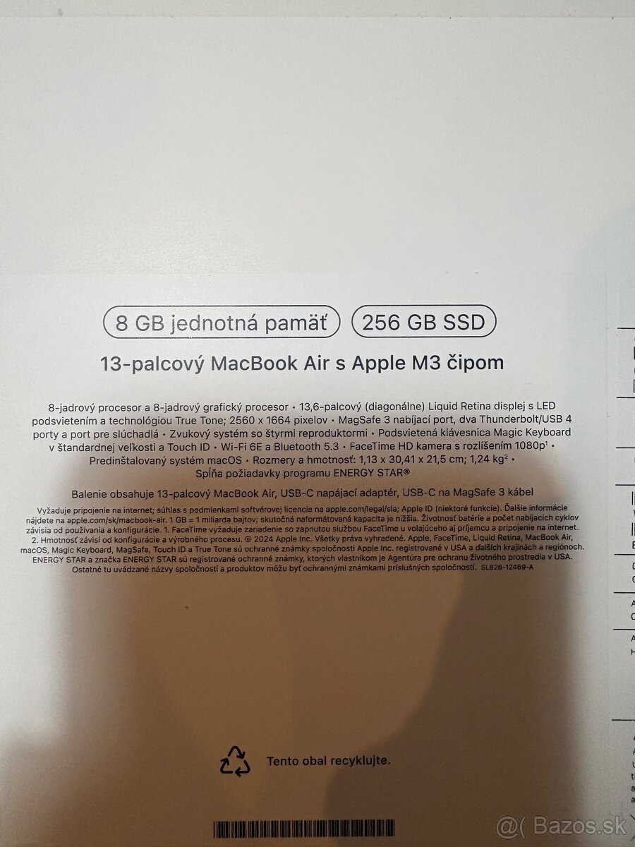 MacBook Air 13 M3 256 GB - 4