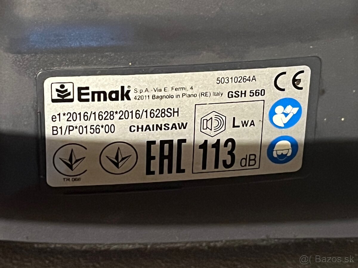 Motorová píla Oleo mac gsh 560 - 4