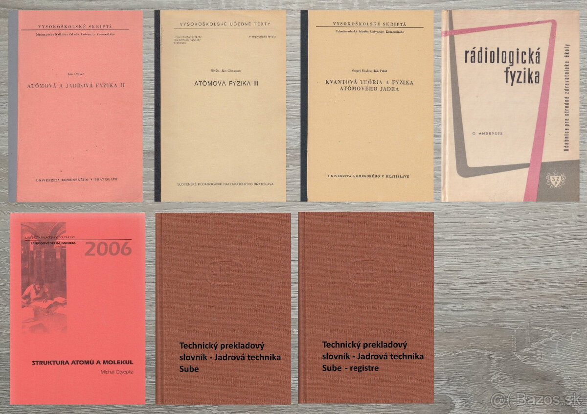 Atómová a jadrová fyzika - 4