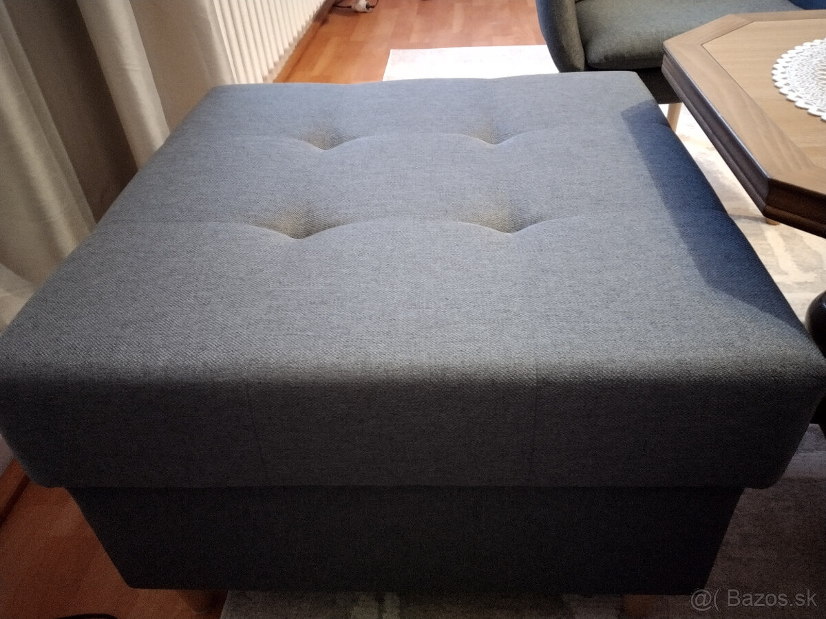 TABURET- PODNOŽKA- MODUL k pohovke 67x67- nový - 4