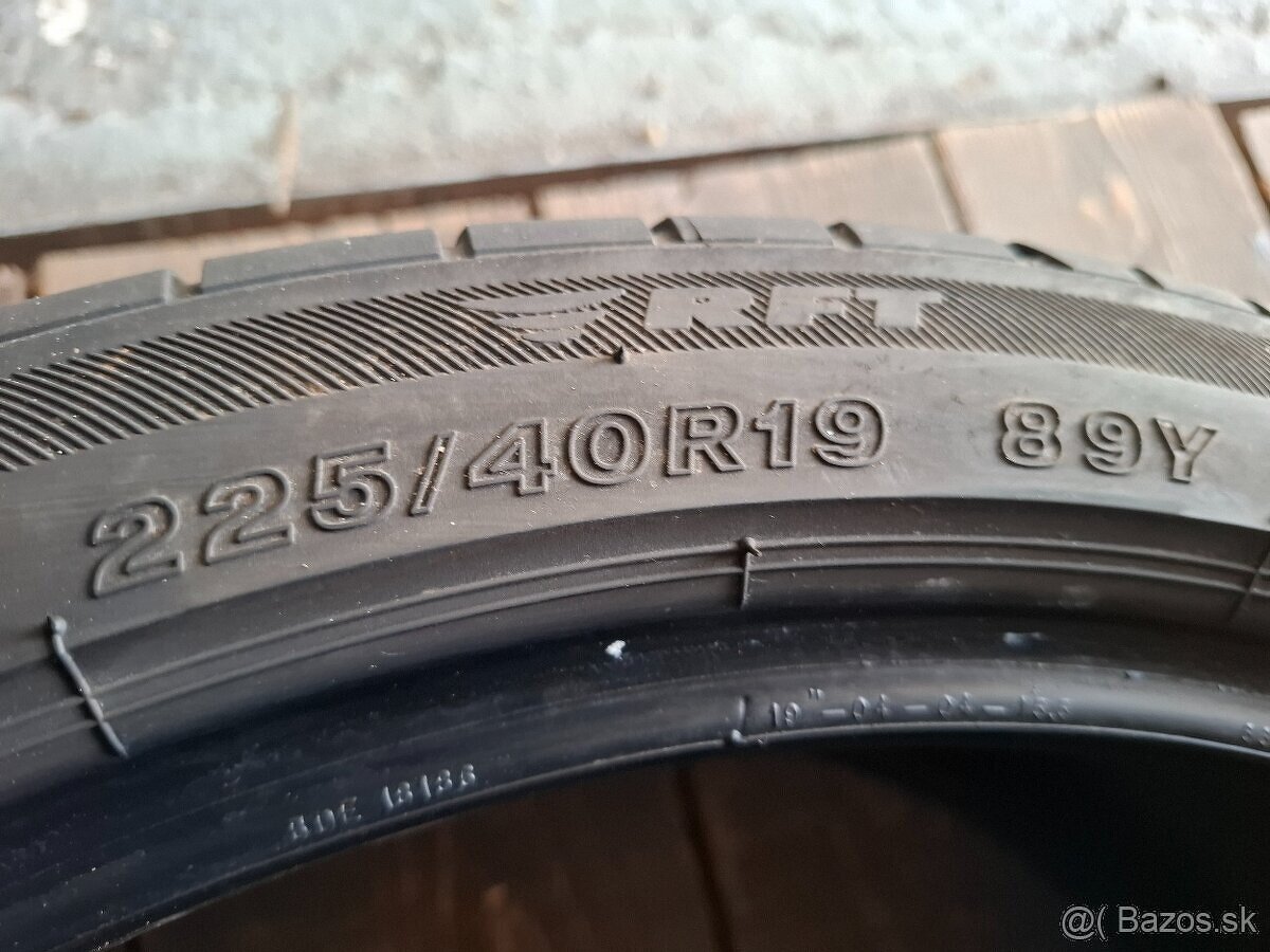 225/40 r19 letné pneumatiky Bridgestone - 4