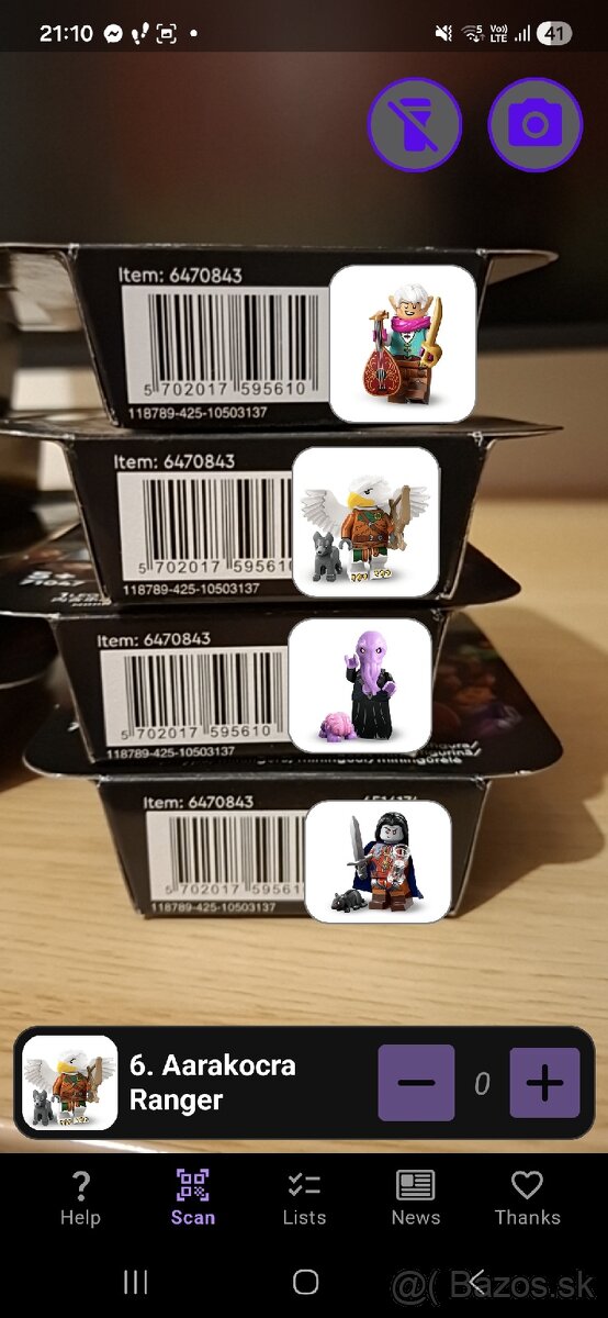 NOVÉ LEGO MINIFIGURKY 71047 - 4