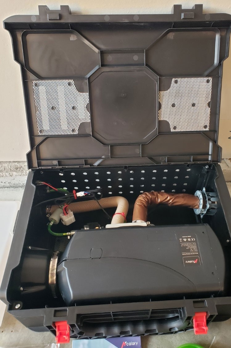 Nezavisle kurenie teplovzdusne 12V 220V - 4