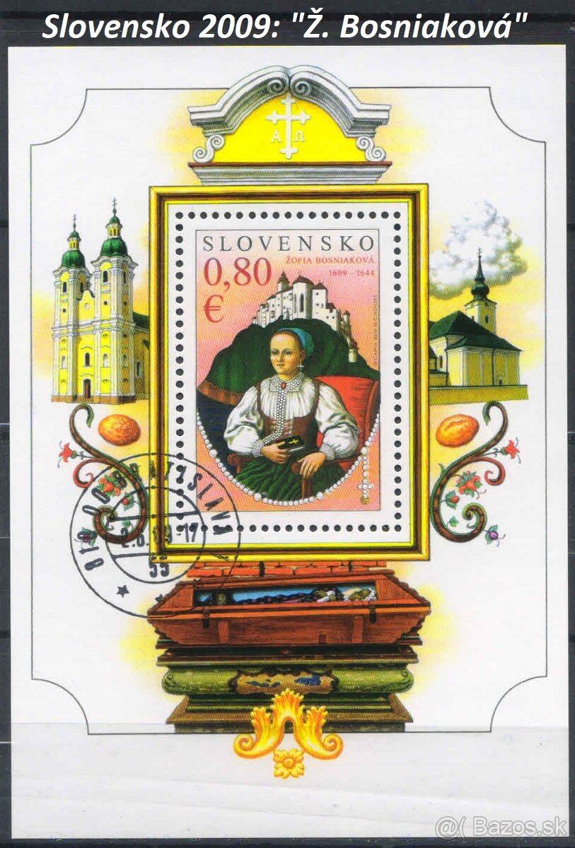 Poštové známky, filatelia: Slovensko, aršíky CC - 4