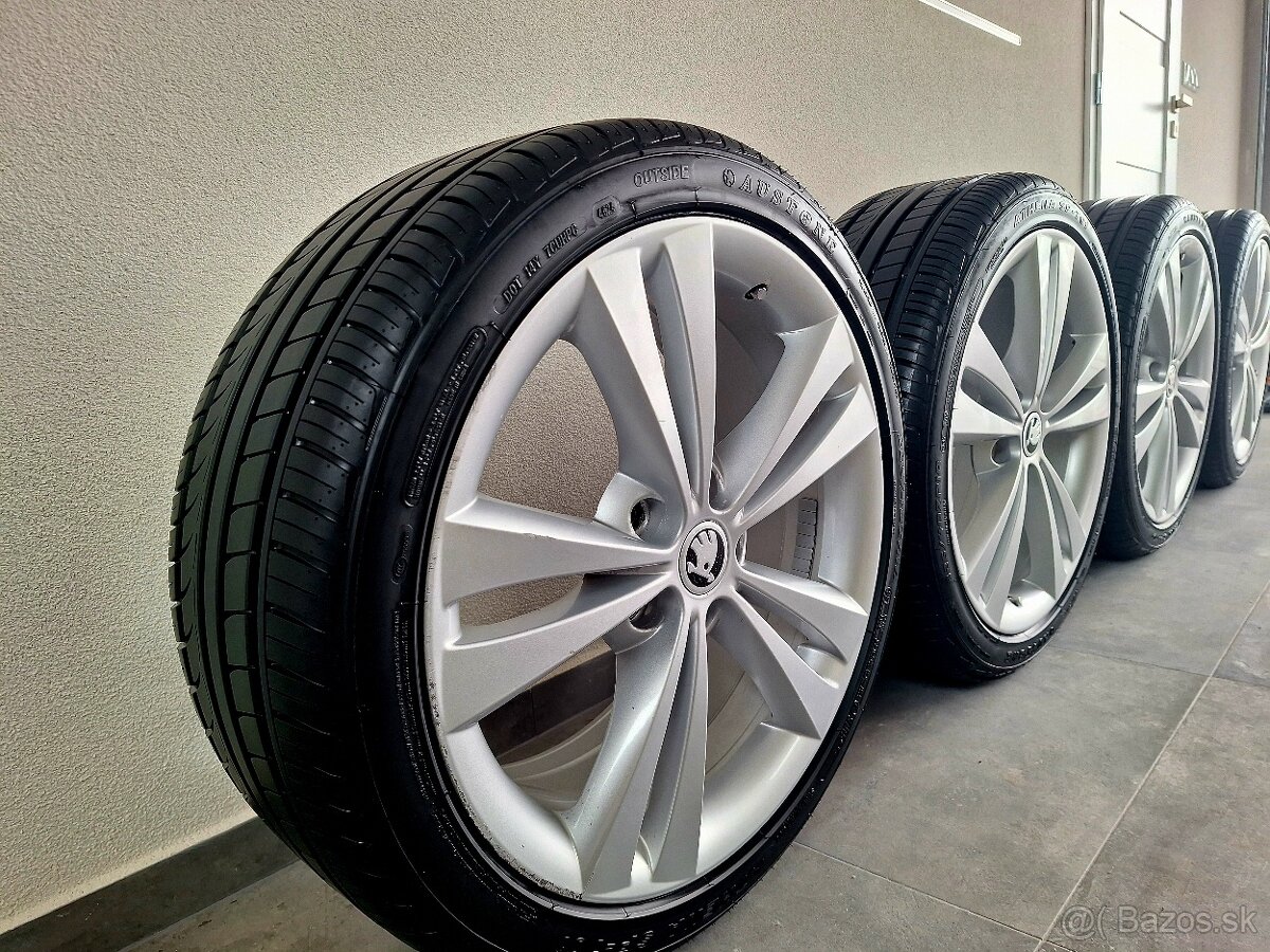 ORIGINÁL SADA ŠKODA NEPTUNE 5x112 R18 - 4