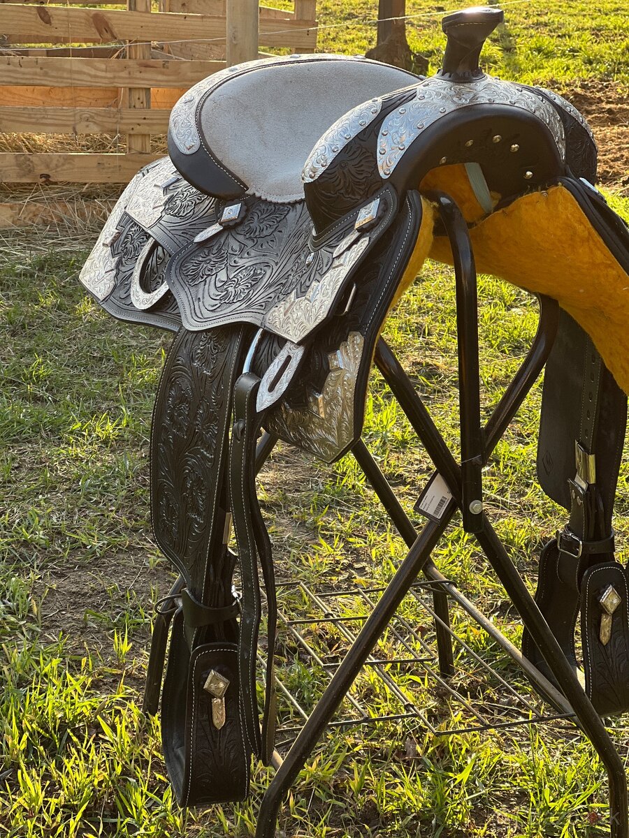 Westernové allaround sedlo - 4