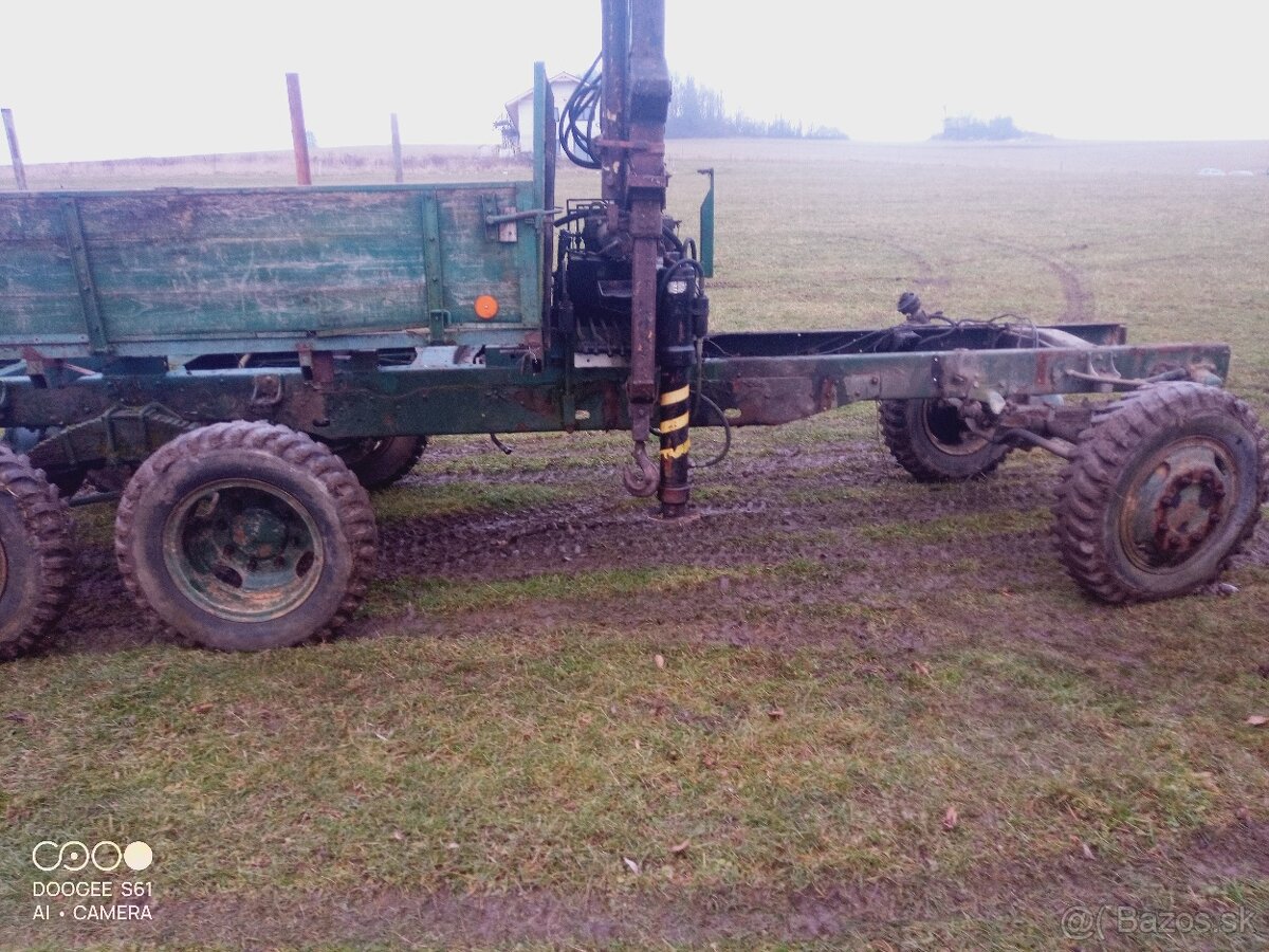 Praga V3S hydraulicka ruka vyvozka Vyvažačka - 4