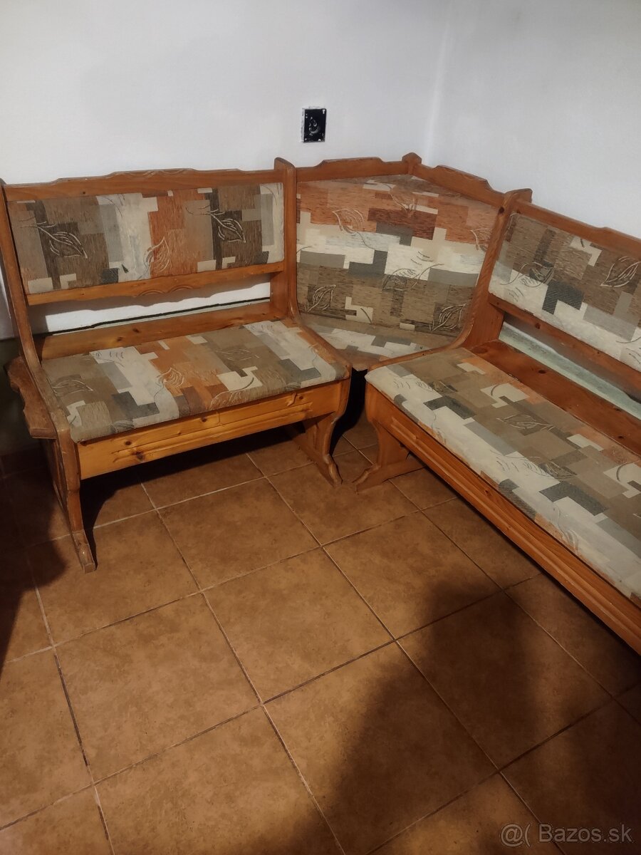 Rohova lavica stôl - 4