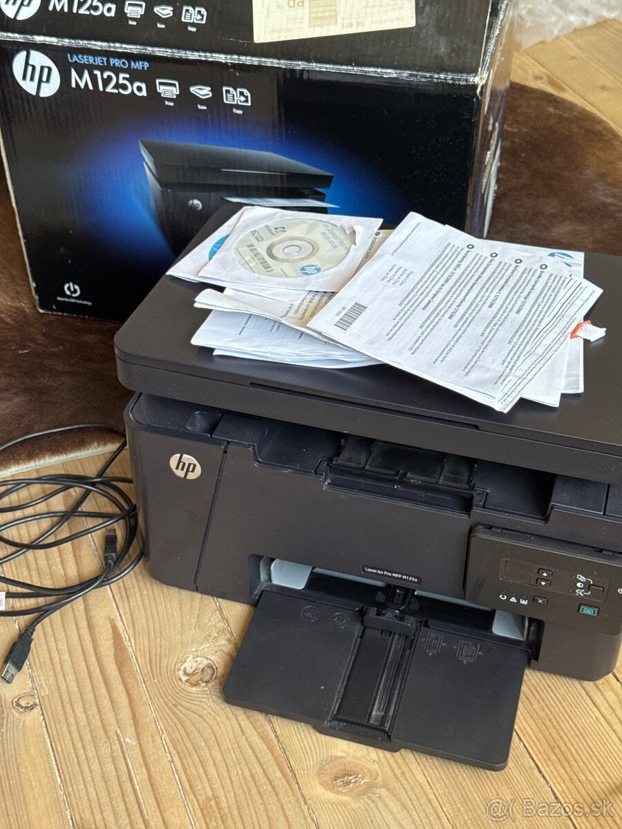 Tlačiareň HP laserjet pro MPF M125-M126 - 4