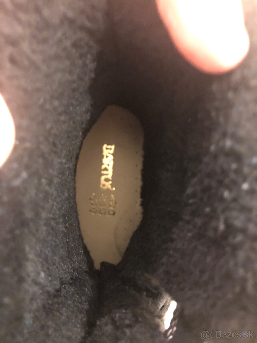 Chlapčenské zimné topánky č.34/35 Baťa - 4