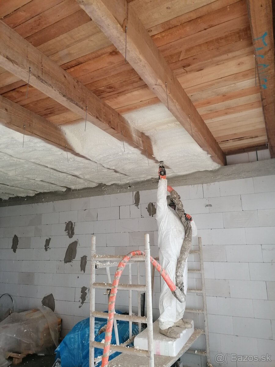 Striekanie izolácia Pur77 - 4