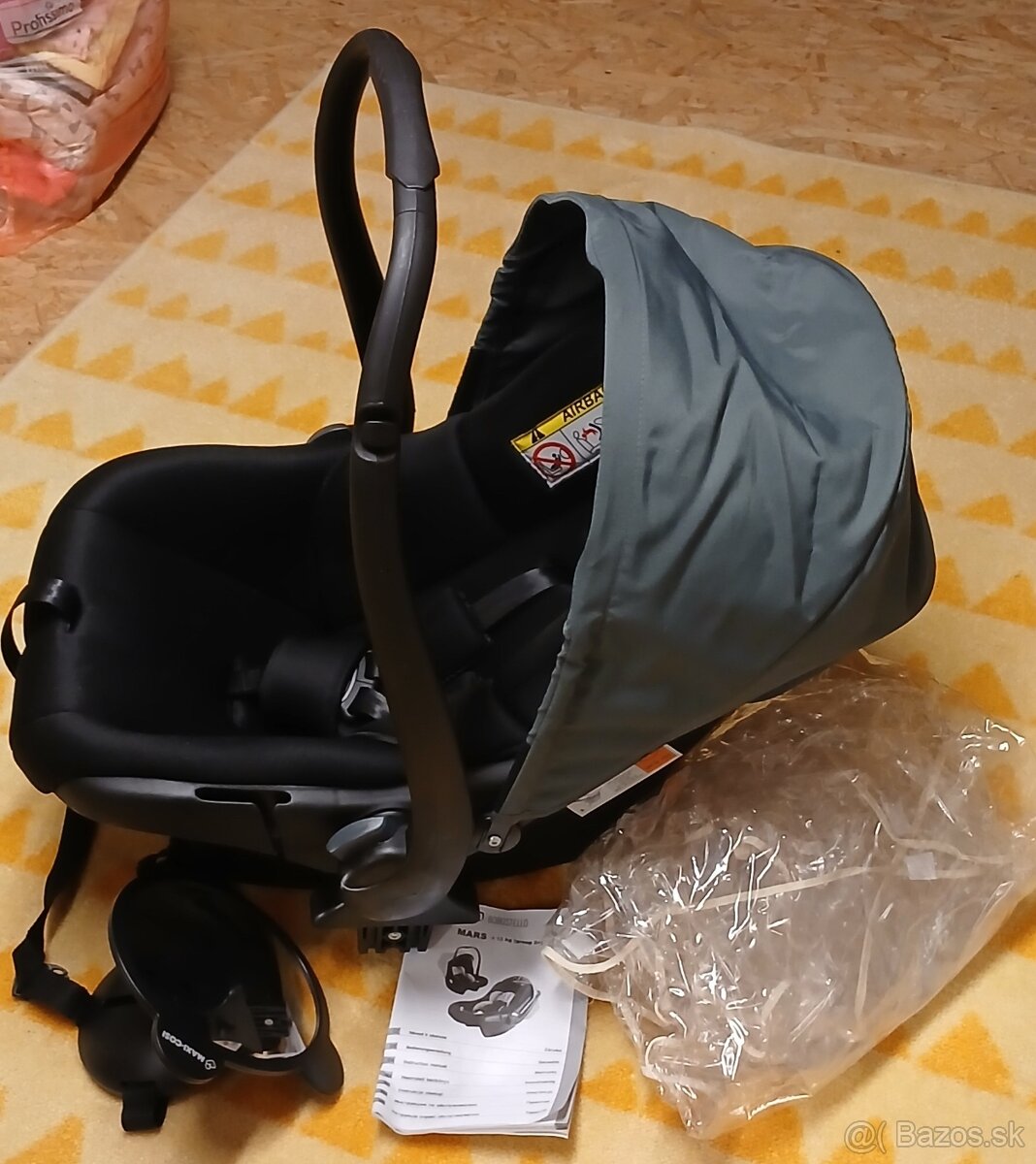 Novorodenecká atosedačka PETITE&MARS ako nová - 4