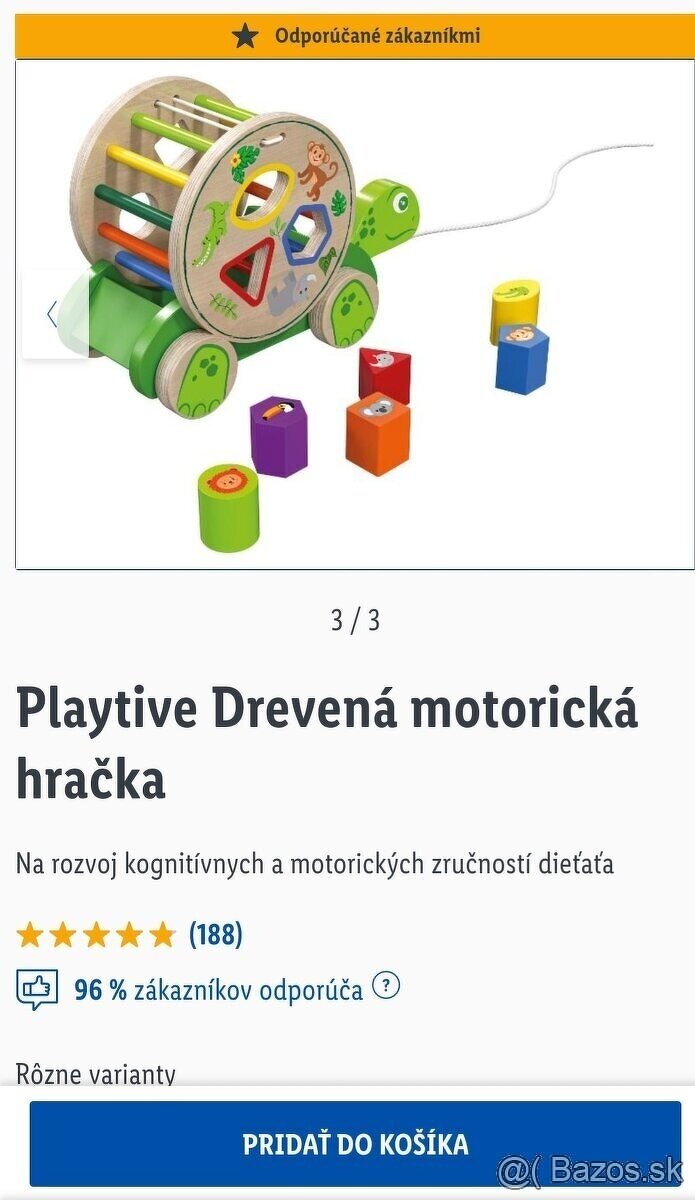 Ťahacia korytnačka lidl - 4