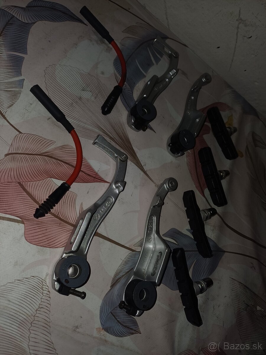 V-Brake Alhonga & V-Brake Shimano STX- rc & Brzdove páčky - 4
