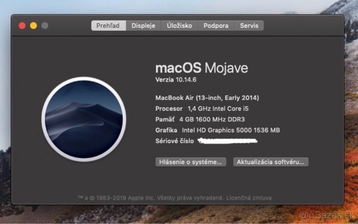 Macbook air 13’ 250gb - 4