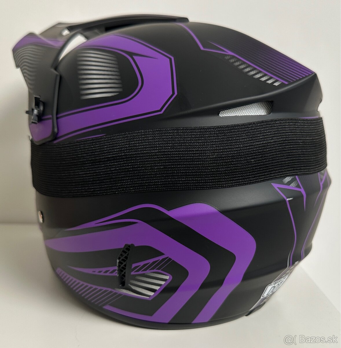 Moto prilba (off-road/motocross) + okuliare, veľkosť S - 4