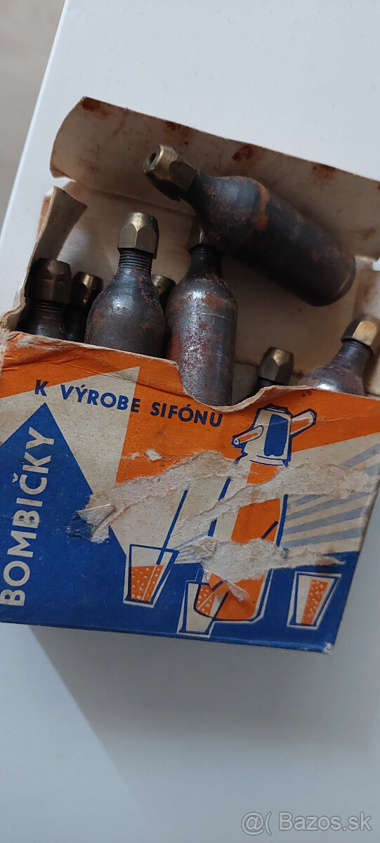 Bombičky k výrobe sifónu ČSSR retro - 4