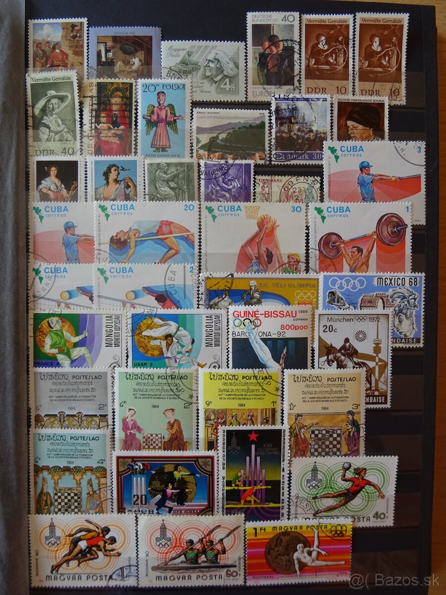 Pekná zbierka známok 1 - 4