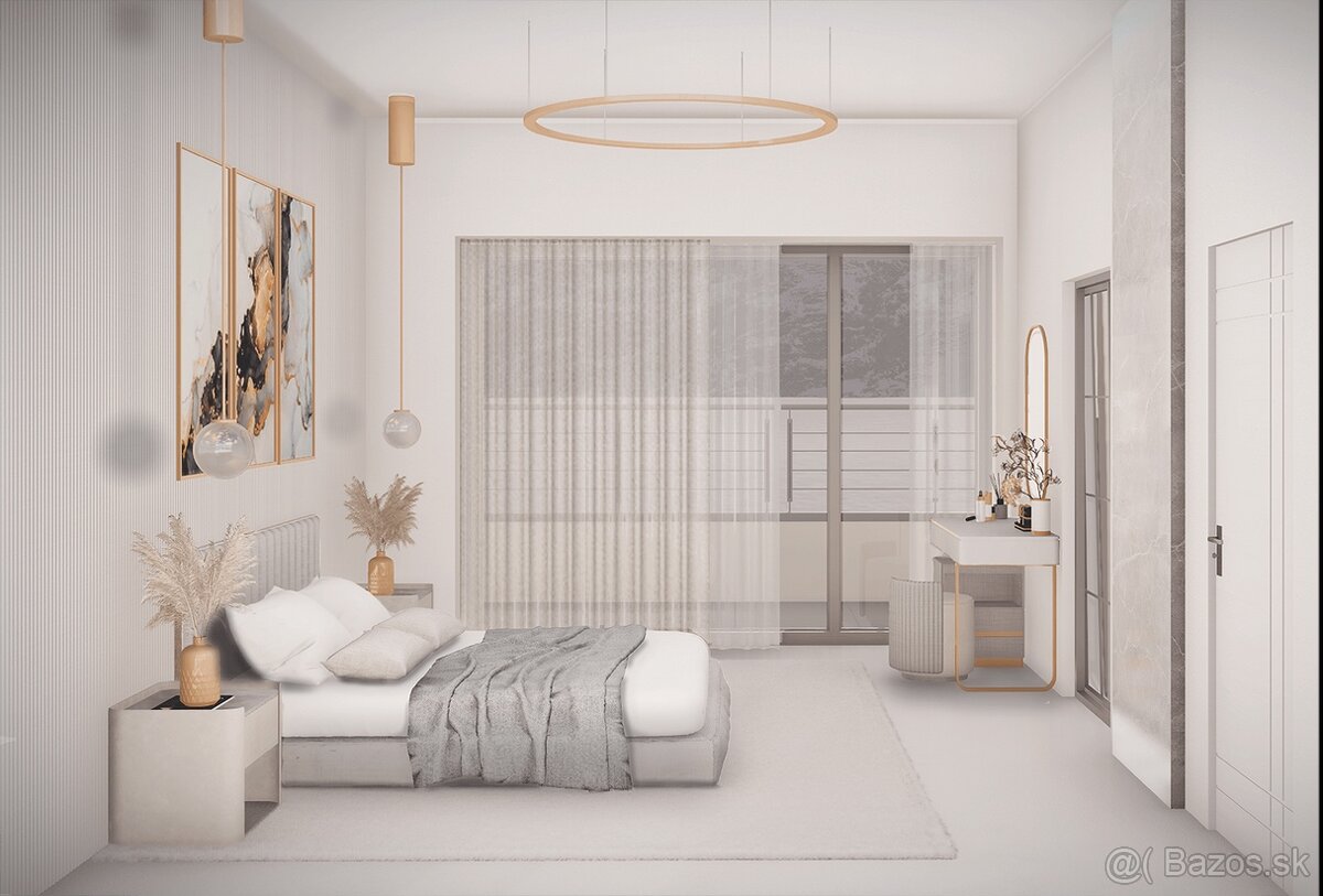 Posledný 3 izbový byt-2x kúpelňa, v projekte Bell Residence - 4