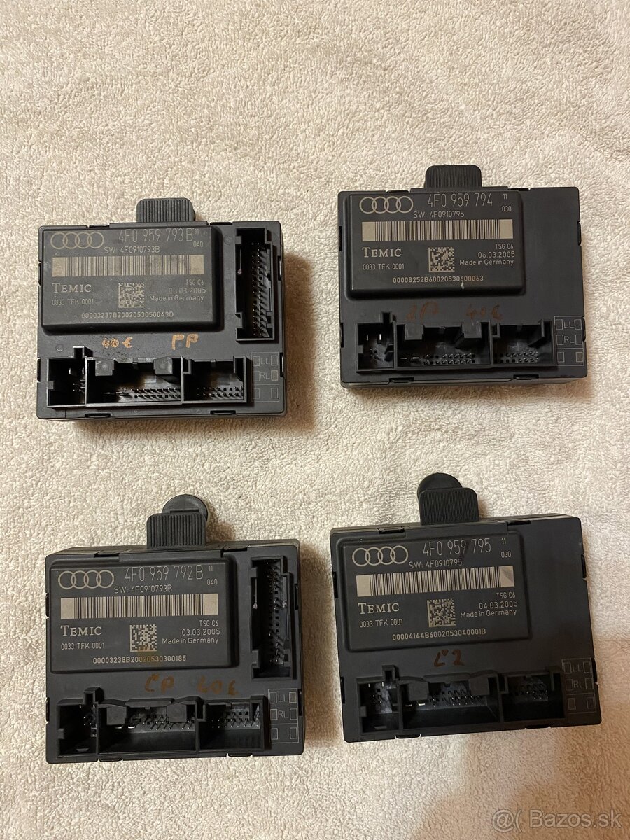 Audi a6 c6 interiér (MMI, riadiace jednotky) - 4