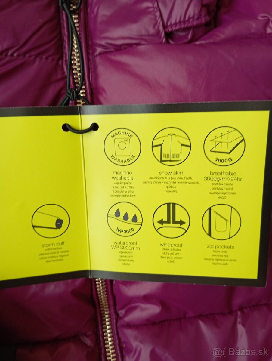 Predám novú lyžiarsku bundu, veľkosť 38, s visačkou - 4