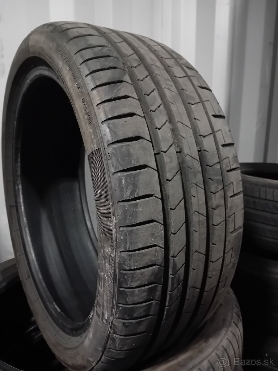 2x zánovné letné pneu 245/40R19 Pirelli Pzero - 4