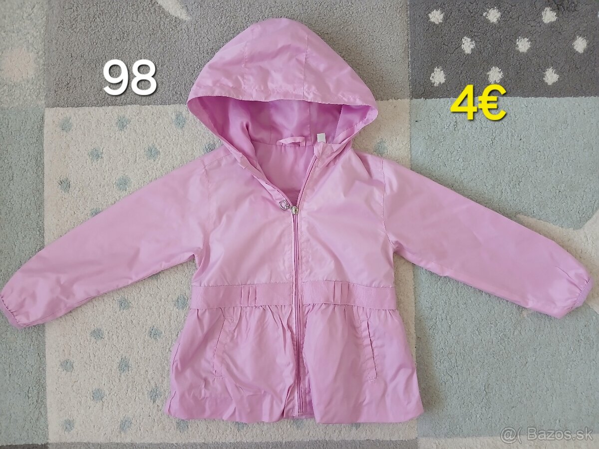Dievcenska prechodna bunda 98 - 4
