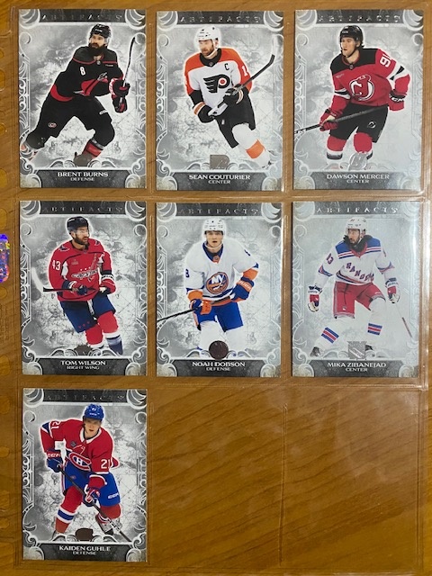 Hokejové kartičky NHL Artifacts Silver - 4