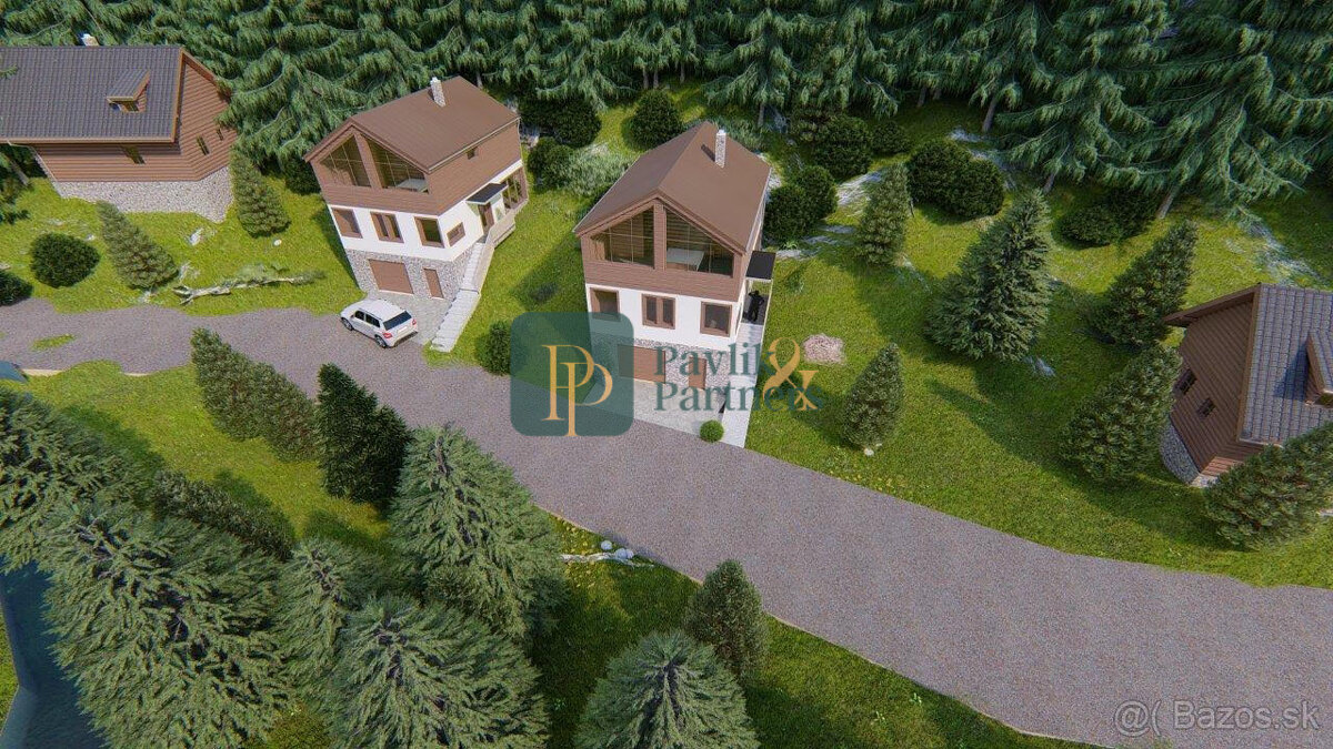 Predaj nadštandardná 4 izbová rekreačná chata, novostavba, g - 4