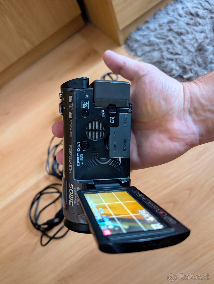 Špičková Full HD kamera Panasonic HDC-SD700 (3MOS) + výbava - 4