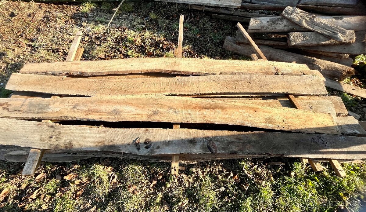 Dubové dosky neomietané - 4