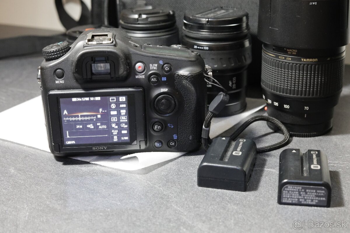Sony a68 + 5 objektívov - 4