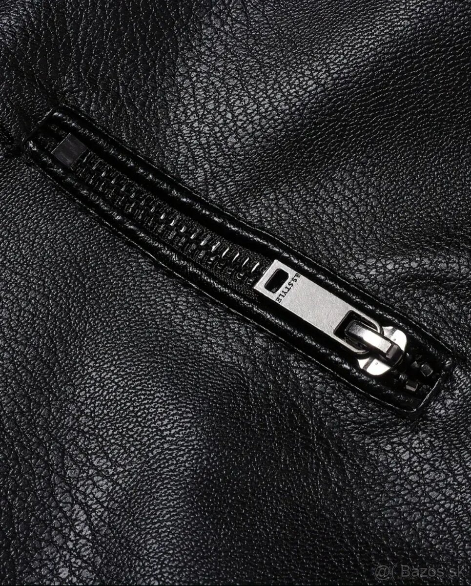 Kožená bunda pánska - 4