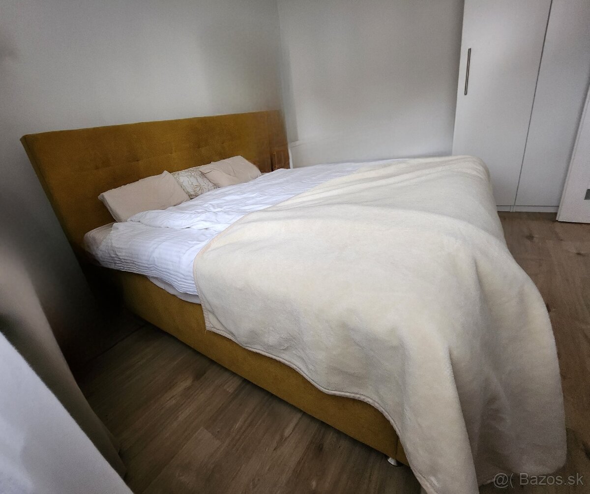 FINES Manželská posteľ čalúnená 180x200 - 4