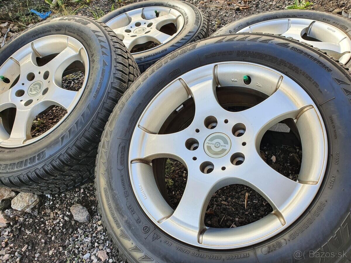 zimni alu kola Alfa Opel 5x110 6,5jx15 et38 - 4