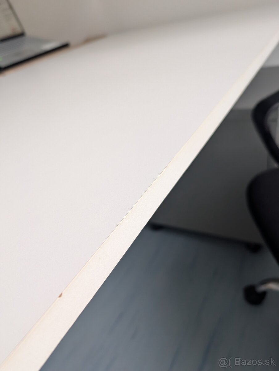 PC stôl, dub artisan/biela, RIOMA TYP 11 - 4