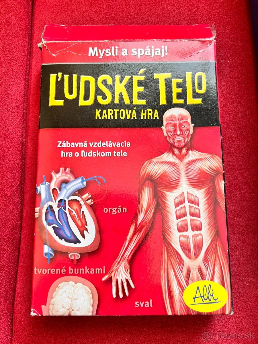 stolná hra Clementoni Detské laboratórium - Ľudské telo - 4