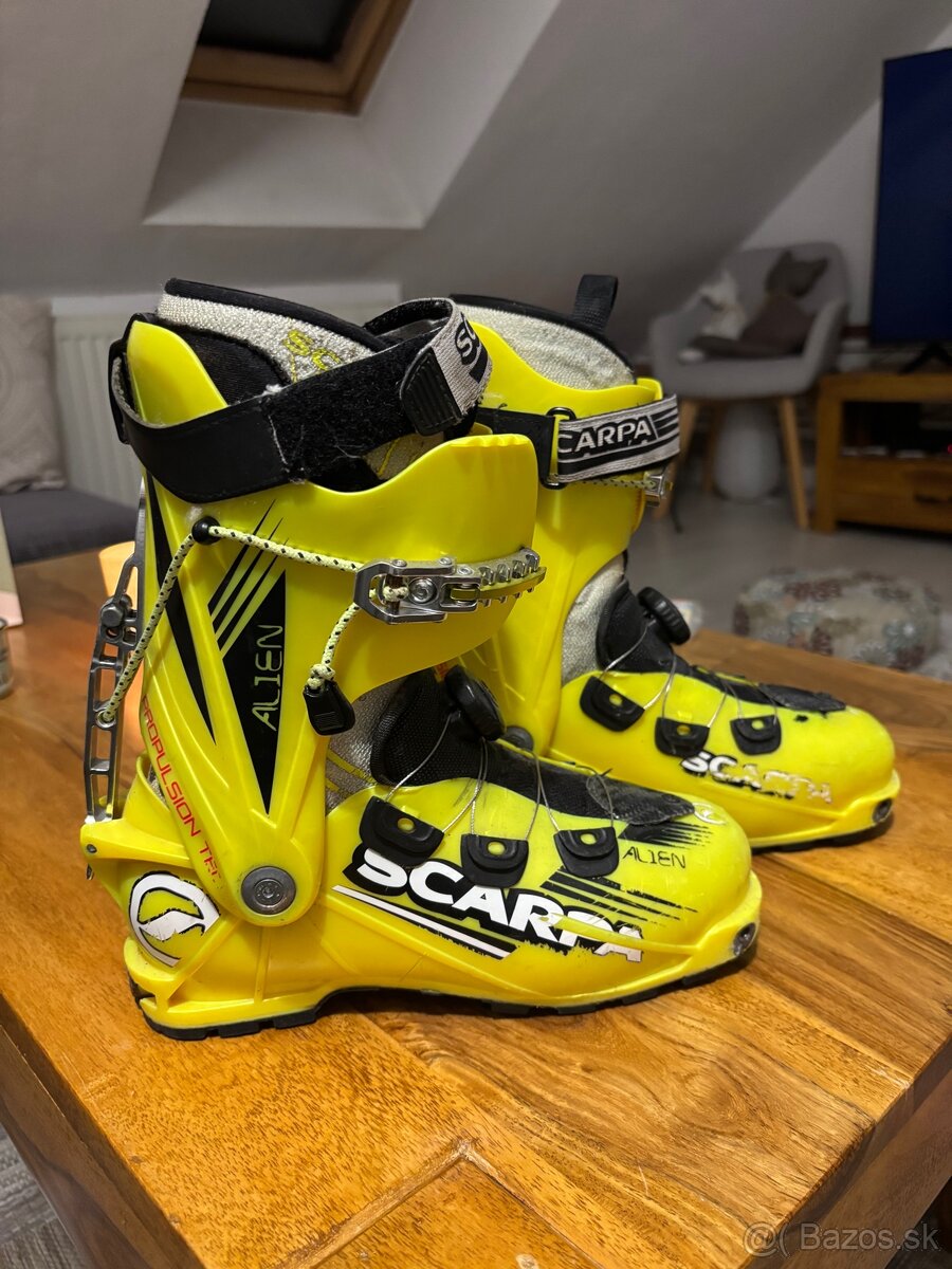 Lyžiarky Scarpa Alien 240 - 4